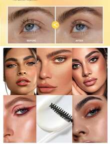 Eyebrow Styling Gel - Clear Eyebrow Fixing Gel, Waterproof Sweat-Resistant Eyebrow Repair Liquid, Suitable For Salons And Home Eyebrow Styling, Includes Brush - Transparent - View 8