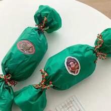 Christmas Gift Wrapping Ribbon, Floral Decor Gift Packaging Ribbon