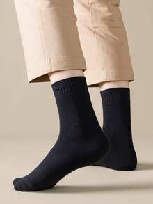 2双新款冬季保暖女袜 羊毛女袜 超厚实心美利奴羊毛袜 防寒防雪毛圈袜 圣诞礼物