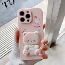 1 ốp lưng điện thoại silicon lỏng màu trơn, tương thích với Samsung, tương thích với iPhone 11/12/13/14/15/16 Pro Max, tương thích với Samsung S22/23/24/S25+ UA04/A05/A14/A15/A24/A25/A34/A54 SA56/A36/A26, tương thích với OPPO, tương thích với VIVO, tương thích với Honor 400/X67899876abc, tương thích với Redmi Note 14/13/12. Chống nước, chống sốc, chống rơi, chống trầy xước. - Hồng - Xem 2