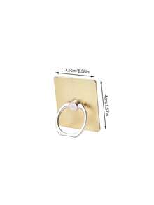 2/10pcs Customized Finger Ring Phone Grip Stand, Creative Rotating Phone Holder, Personalized Team/Couple Gift, Fun Present For Family And Friends