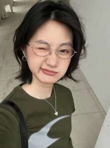 1 件女士复古优雅高感变色眼镜 - 變灰 - 查看 7