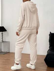 Women Two-Piece Outfits - Beige - View 2