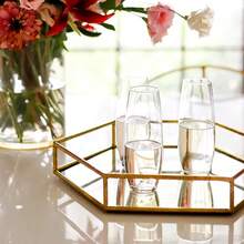 Libbey Juego de 6 Copas Flauta de Vidrio Stemless de 283 ml - Claro - Ver 2