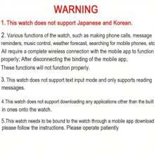 Unisex Smart Watch With Notification, Music Playback And Call Answering Functions - Black - View 4