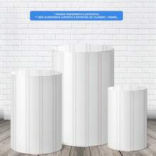 Trio Capas De Cilindro Veste Facil C/ Elastico Ripados