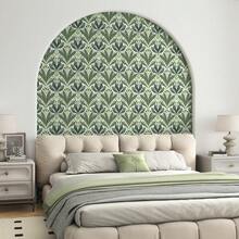 Green Leaf Wallpaper Modern Peel And Stick Wallpaper 17.3"X78.8" Botanical Contact Paper For Cabinets Waterproof Self Adhesive Wall Paper Removable Wallpapers Drative Neutral Wallpapers For Bedroom