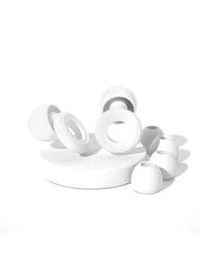 6 pares de tapones de silicona a prueba de ruido, tapones para dormir, trabajar, estudiar, viajar, conciertos, disponibles en 6 colores