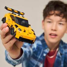 LEGO Speed Champions Porsche 911 GT3 RS Supersportwagen Spielzeug - Modellbausatz & Rollenspielzeug für Jungen & Mädchen, ab 9 Jahren - Sportwagen Bausatz für Kinder & Rennfans - Geschenkidee zu Geburtstagen - 77239