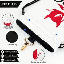 高尔夫球具收纳袋，高尔夫球座收纳袋，带抽绳封口，高尔夫球手提包，便携式球袋