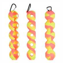 1 husă din silicon pentru suport de minge de golf nouă, conține 5 mingi, geantă portabilă pentru mingi de golf