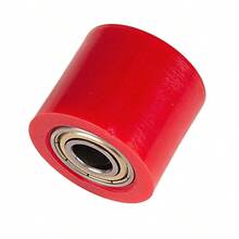 Polea de cadena de transmisión de 8/10 mm, rodillo deslizante, tensor, guía de rueda para motocicleta de calle, dirt bike, CRF, YZF, EXC, RMZ, KLX - Rojo - Ver 9