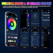 Upgraded 118.11 Inch RGB LED Car Interior Light Strip - 16 Million Colors With APP Control & Music Sync, 5V USB Powered, Flexible Neon Car Decorative Light/Christmas Ambience Light, Premium Choice For Automotive Decor Lovers, Flexible Ambient Lighting For Car Interior (Dashboard/Door/Center Console) & Holiday Decor, High-Quality LED For Enthusiasts. Please Refer To The Video For Specific Installation Methods; Contact Customer Service For Assistance If Unclear. - 300cm/118inch RGB APP neon LED - 查看 6