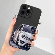 Funda de teléfono con temática de coche, moderna e innovadora, nueva y popular, hecha de material mate de alta calidad.Tiene un diseño a prueba de golpes para prevenir caídas, adecuado tanto para hombres como mujeres, compatible con varios modelos de incluyendo 16, 15, 14, 13, 12, 11, X, XR, XS, 8,, SE,, Plus y de la serie Pro, lo que lo hace perfecto para todos los usuarios. - Colores mixtos - Ver 4
