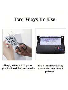 100pcs Professional Tattoo Transfer Paper Stencil Sheets,A4 Size 4 Layers For Tattoo Designs & Supplies (Temporary Tattoo Template),Ideal For Tattoo Artists, Beginners & DIY Enthusiasts,Perfect For Tattoo Practice, Permanent Makeup & Body Art,Great For Christmas Gifts & Halloween Costume Parties