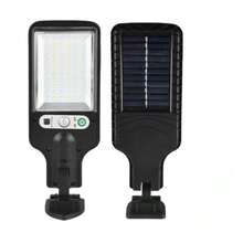 全新 1 件 2200W (108COB) 户外太阳能路灯，人体感应花园灯，带遥控器，LED 壁灯防水花园灯，太阳能供电安全灯，花园车库庭院后院路径灯，适用于舞台照明，太阳能户外照明，小巧便捷，适合户外远足和登山。