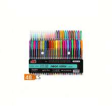 12/18/36/48/60 Sparkling Gel Pen Colored Neutral Pen Ballpoint Pen Hand Account Pen Children's Luminous Sparkling Star Notes Special Color Pen Mini Sparkling Pen Candy Color Marking Pen Set Fluorescent Pen 1 0 Neutral Pen (Random Style And Color)