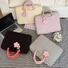 DANYCASE 14-16英寸平板电脑保护套，带衬垫防震笔记本电脑便携包，尼龙笔记本电脑内胆包，电脑收纳袋，适用于平板电脑、笔记本电脑、Air Pro等。