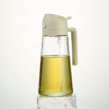 1PC 16.5oz Oil Dispenser Bottle For Kitchen - 2 In 1 Olive Oil Dispenser And Oil Sprayer - 470ml Olive Oil Bottle - Oil Sprayer For Cooking, Restaurant Kitchen, Salad, Barbecue - Multicolor - View 15