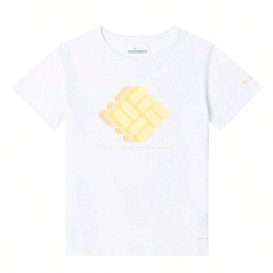 Columbia Camiseta de manga corta con gráfico Sun Trek™ para mujer, casual y cómoda para deportes al aire libre, AR0907100