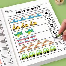 Interactive Preschool Math Workbook With Number Tracing, Addition & Subtraction Worksheets - Early Learning Activities, Counting Practice For Toddlers 2-4 Years Old, Pre-K Curriculum, Homeschool Or Classroom Use - Educational Math Book For Number Recognition & Basic Arithmetic Skills, Math Learning Tools, Engaging Illustrations, Highquality Print, Young Learners