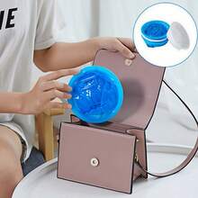 1000ml (33.81oz) Leak-Proof Disposable Vomit Bags, PE Material, Odor-Resistant Emergency Vomit Bags, Leak-Proof & Self-Sealing Bags For Sickness, Drunkenness, Illness, Multi-Use Portable Waste Collection Pouches, Durable Spill-Resistant Design