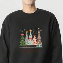 1 pieza/2 piezas/3 piezas Vinilo de transferencia de calor/Papel de planchar con diseño de árbol de Navidad - Verde, Marrón, Dorado, Rosa, Azul para decoración navideña - Para camisetas, ropa, bolsas, almohadas con plancha o lavado - Texto "Feliz Navidad" - Compatible con tela, papel, tarjetas - Esencial para manualidades navideñas, decoración navideña, personalización de ropa de fiesta, diseño alegre navideño, plano 2D