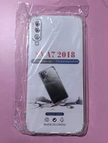 1 件透明防摔保护壳，适用于三星/苹果//红米/OPPO 手机，透明防摔手机壳，手机保护套，简约手机壳，纯色手机壳，TPU 防摔手机壳（军用级防摔）防水防震防刮