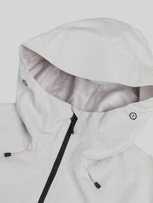 TECTOP Chaqueta de hombre 3 en 1 para exteriores con forro polar, diseño con capucha impermeable y a prueba de viento, adecuada para esquiar, hacer senderismo, otoño/invierno