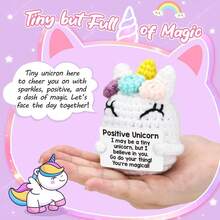 1pc Hand-Woven Plush Doll Ornaments With Encouraging Words Can Be Given As Small Gifts To Friends And Family. Lovely Doll Gift Design And Encouraging Words Are Very Warm And Sweet! These Lovely Dolls Will Always Be Your Friends, And They Will Make You Feel Relaxed And Happy!