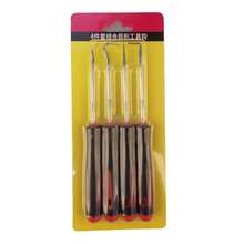 4pcs/8pcs Multi-Purpose Automotive Seal Hook Set, Mini Seal Puller Long Hook Pry Bar, O-Ring Seal Removal Tool Kit, Manual Tools For Car Repair, Bicycle, Motorcycle