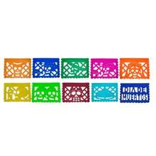 Mini Papel Picado 100 piezas - 100 Piezas - Ver 3