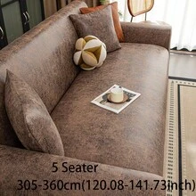 1 buah Sarung Sofa Elastis & Tahan Lama, Sarung Sofa Minimalis Modern Anti-Selip yang Dapat Dicuci, Pelindung Sofa Bentuk L 1/2/3/4 Dudukan, Dekorasi Ramah Hewan Peliharaan, Cocok untuk Semua Musim - MultiWarna - View 14