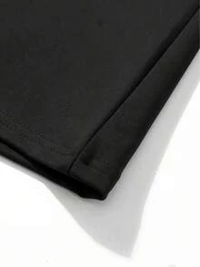 Sous Chef Jacket Funny Faux Costume Idea For Cooks T-Shirt, Men'S 100% Cotton T-Shirt In Black Loose-Fitting, Round-Neck Print, Size S-XXXL, Suitable For Spring, Summer, Autumn And Outdoors - 黑色 - 查看 7