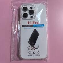 1 件透明防摔手机壳，适用于三星/苹果/红米/OPPO 智能手机，透明防摔手机壳，手机壳，手机保护套，手机壳，手机皮套，4 角防摔手机壳，透明手机壳，简约手机壳，纯色手机壳，透明手机壳，TPU 防摔手机壳（军用级防摔）防水防震防刮 - 無色 - 查看 114