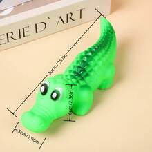 Extra Large Durable Latex Chew Toy, Suitable For Chewing Dogs - Shark Shaped Dog Bone, Built-In Rattle, Emits Loud Crunching Sound, Large Dental Chew Toy, Suitable For Teething Puppies, Suitable For All Dog Breeds. Sturdy Latex Chew Bone, Designed For Chewing Dogs, Shark Shape Helps Clean Teeth, Animal Pattern Helps Relieve Stress, Suitable For All Dog Breeds.