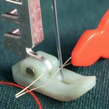 2 Pieces, 5 Pieces, 10 Pieces. Needle Threading Tool. Thread Threading Tool. Needle Threading Tool. Automatic Needle Recognition Device. Sewing Machine. Needle Threading Device - Random 5 - View 3