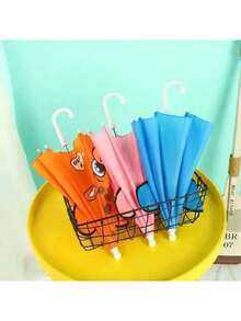 1 Stück süßer Cartoon Regenschirm, faltbarer Regenschirm, Tanzrequisiten Regenschirm, geeignet für Strand, Camping, Outdoor Sonnenschutz, leicht zu tragen