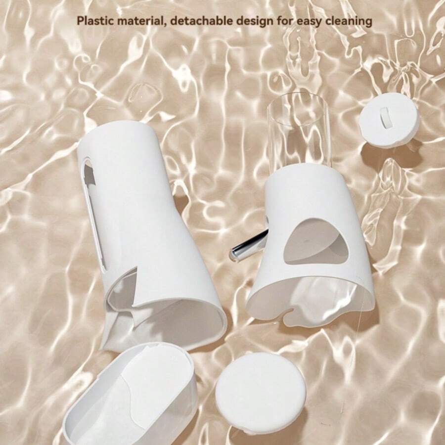 2-In-1 Hamster Food & Water Dispenser, Detachable Design, Convenient Feeding & Watering, Easy To Clean, Suitable For Small Pets - Multicolor - View 1