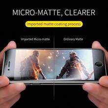 [3+3] 6 合 1 6 件 9H 钢化玻璃适用于 Galaxy A13 A26 A36 A56 5G 2025 相机镜头屏幕保护膜 A16 A26 A36 4G A 56 56A S 6.7 英寸防水防震防摔防刮防指纹全覆盖 - 6in1 soft Matte flim - 查看 5