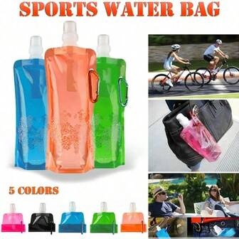 Ultralight Sport Folding Water Bottle Travel Outdoor Camping Mountaineering Portable Tourism Hiking Drink Water Kettle