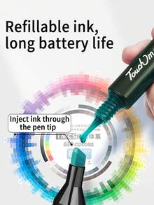 1 buc 60 de culori cu vârf dublu, markeri permanenți pe bază de ulei pentru studenți, design anime, pictură, desen, potrivit pentru școala elementară, copii, grădiniță