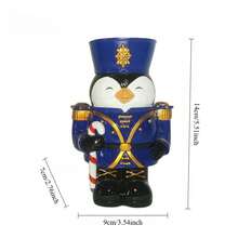 1 Resin Santa Claus Statue, Christmas Tree, Gingerbread House Desktop Decoration Ornament, Winter Gift, Christmas Atmosphere Decoration, Handicrafts, Children's Gift Home Decor Christmas Decorations Room Decor