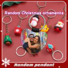 1pc Customized Photo Car Keychain, Creative Pendant Keychain, Valentine's Day Gift, Event, School, Teacher, Personalized Keychain With Photo, Customized PU Keychain, Mother's Day Gift, Father's Day Gift, Anniversary Gift, Valentine's Day Gift, Birthday Gift, Wedding Gift, Best Friend Gift, Gift For Mom/Dad, Gift For Girlfriend/Boyfriend - Multicolor - View 5