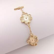 1 件经典时尚幸运五叶草男士手链 - 綠色 - 查看 10