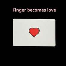 1pc Finger Snap Heart Shape Magic Trick Prop - Surprising Magic Show - Stunning Magic - Perfect Gift - Birthday Gift - Ideal Present - Holiday Gift - Seasonal Gift - Surprise Gift - April Fool's Day Gift - Easter Gift - Magic Toy - Multicolor - View 7