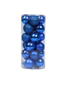 24pcs/Set Christmas Tree Hanging Balls - Vibrant, Break-Resistant Ornaments For Holiday Wedding Party Decoration, Easy To Hang, Festive, Christmas Tree Ornament Decor, 2025 Christmas Decorations, Festivals Decor, Room Decor, Home Decor, Offices Decor, Theme Party Decor, Christmas Decor, Christmas Balls Winter Christmas Decorations Home Christmas Gifts Christmas Decor - Multicolor - View 14