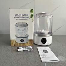 1pc Portable Washing Machine - Mini Laundry Cup, Small Washer For Underwear, USB Rechargeable, Must-Have For Travel, Dorm, Home - Perfect Gift For Girlfriend, Family, Relatives, Friends