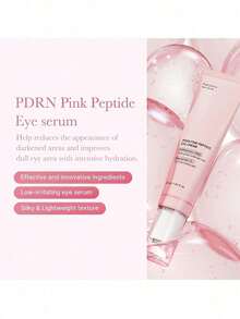 Salmon DNA PDRN Pink Peptide Eye Serum With Niacinamide And 99% Purity Retinol For Fine Lines, Uneven Skin Tone, Korean Skin Care 1.01fl.Oz