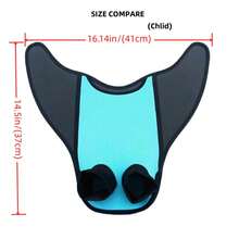 Aletas de natación de cola de sirena, monofín de cola de sirena adecuado para mujeres, adolescentes y adultos, artículos esenciales de playa, accesorios de playa, flotador de piscina